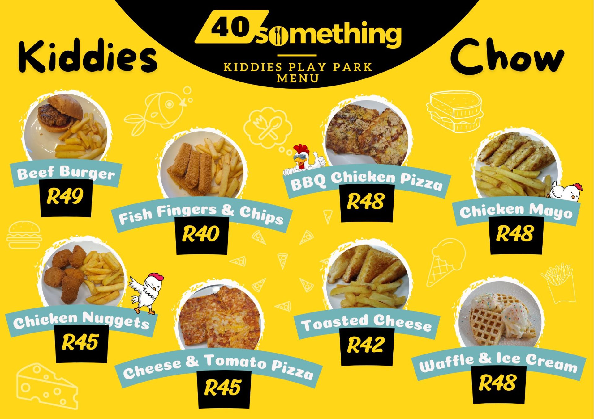 Kiddies Menu